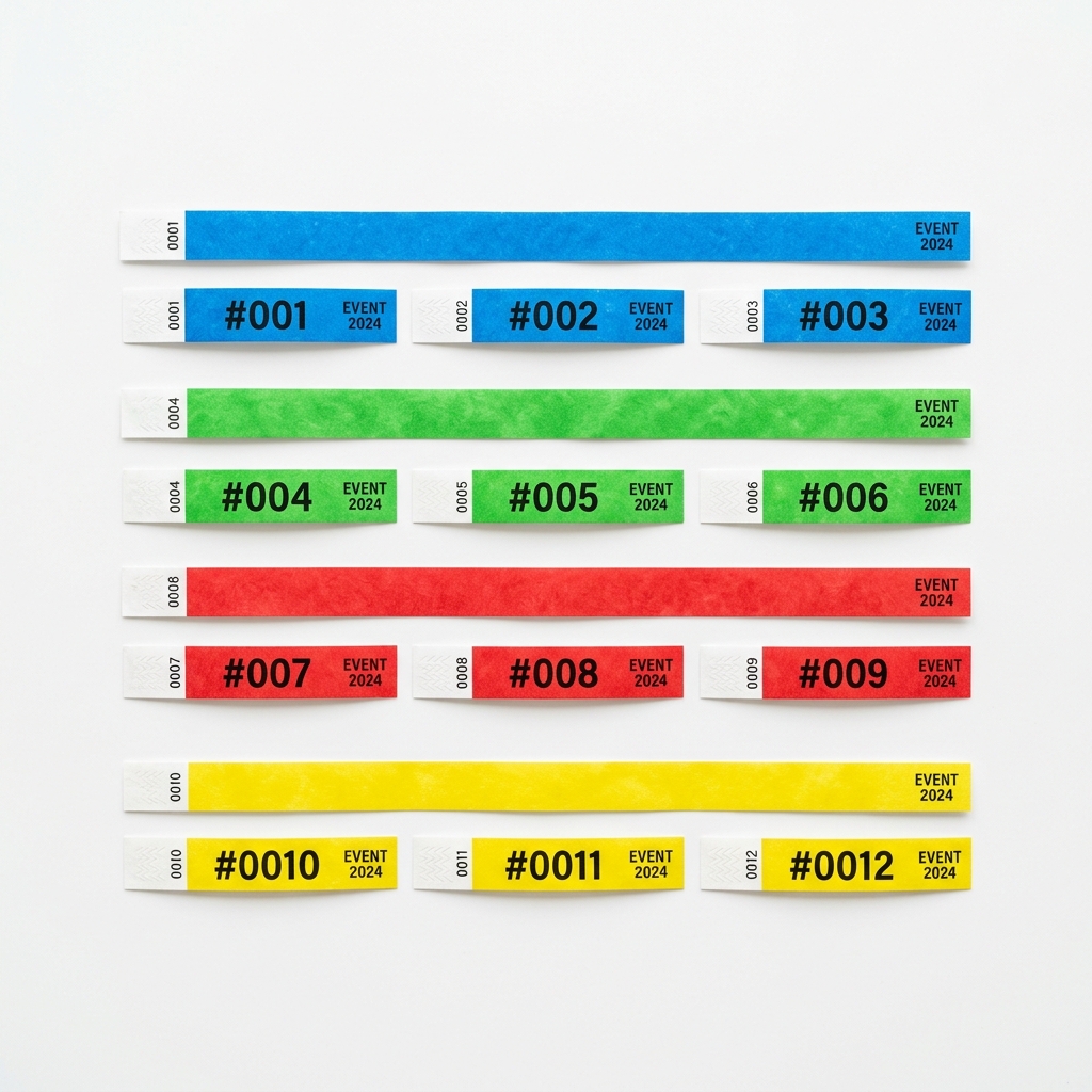 Tyvek Wristbands